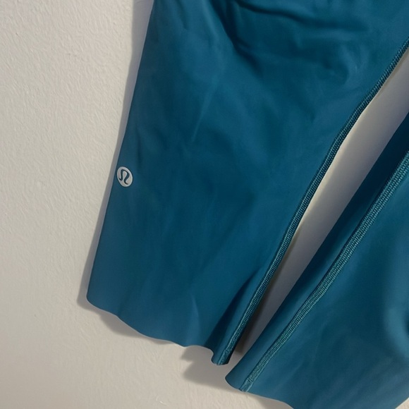 Lululemon Fast & Free Crop II *Nulux 19" Dark Uniform Blue - Picture 10 of 12
